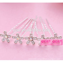 newest fast shipping jewelry crystal alloy jewelry hair pin